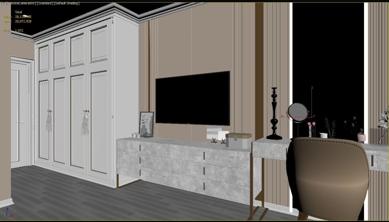 CLASSIC - Apartment interior 3D model_12