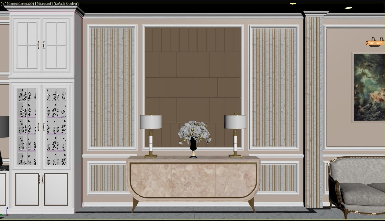 CLASSIC - Apartment interior 3D model_34