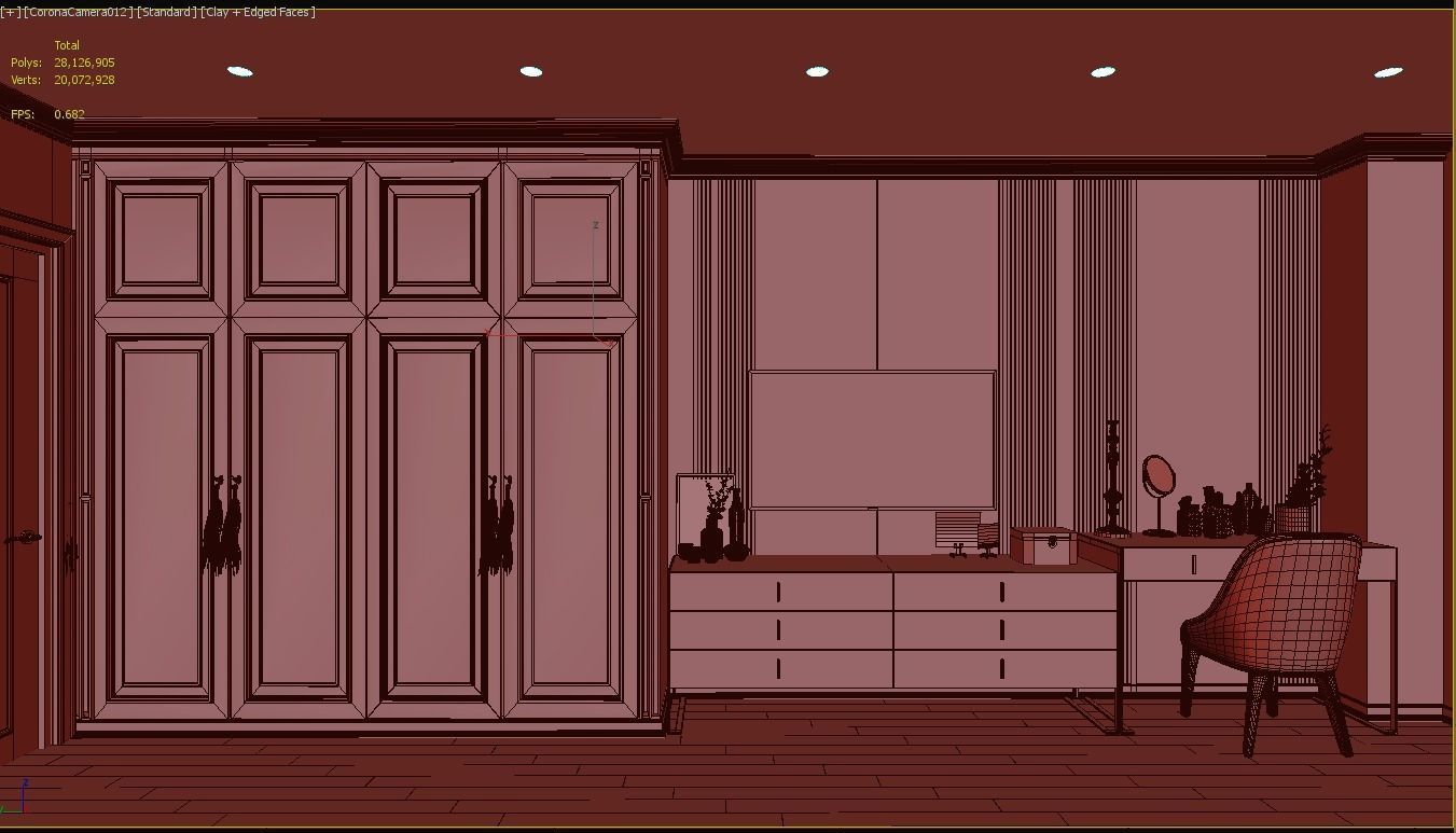 CLASSIC - Apartment interior 3D model_22