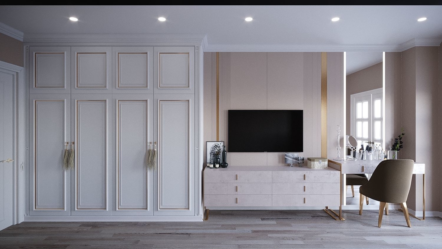 CLASSIC - Apartment interior 3D model_3