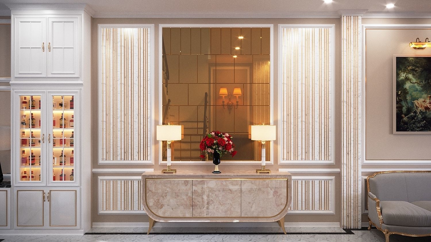 CLASSIC - Apartment interior 3D model_27