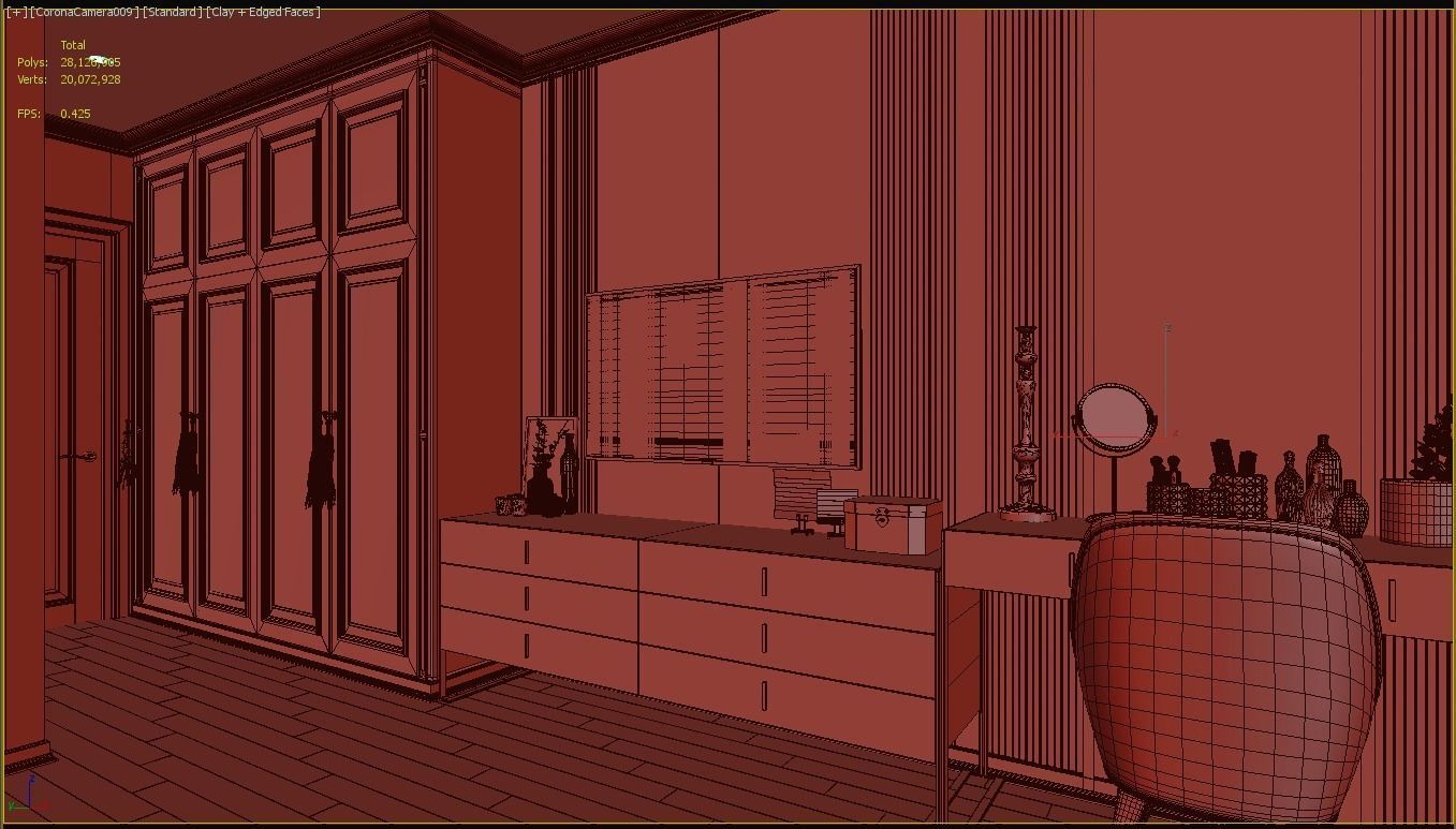 CLASSIC - Apartment interior 3D model_13