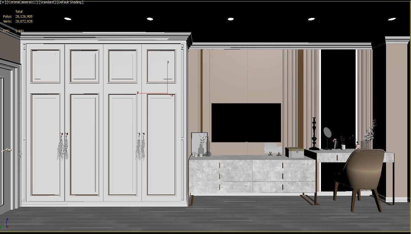 CLASSIC - Apartment interior 3D model_18