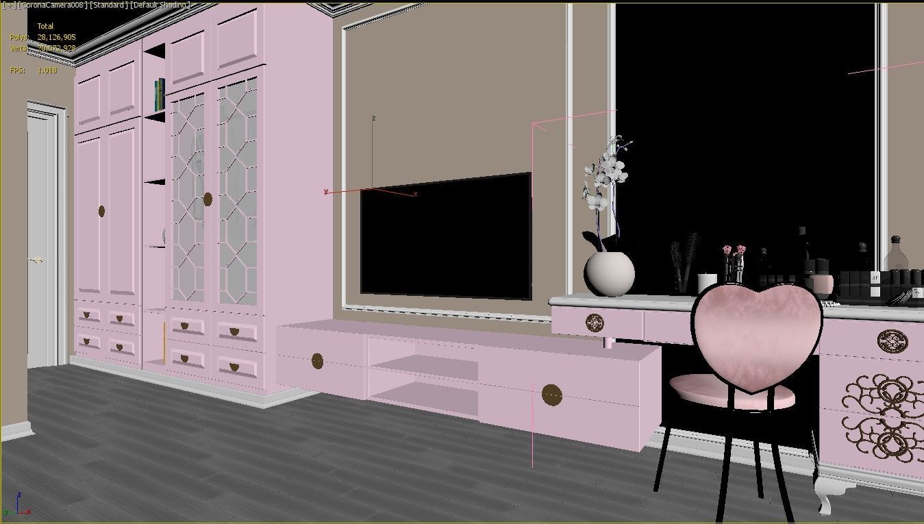 CLASSIC - Apartment interior 3D model_10