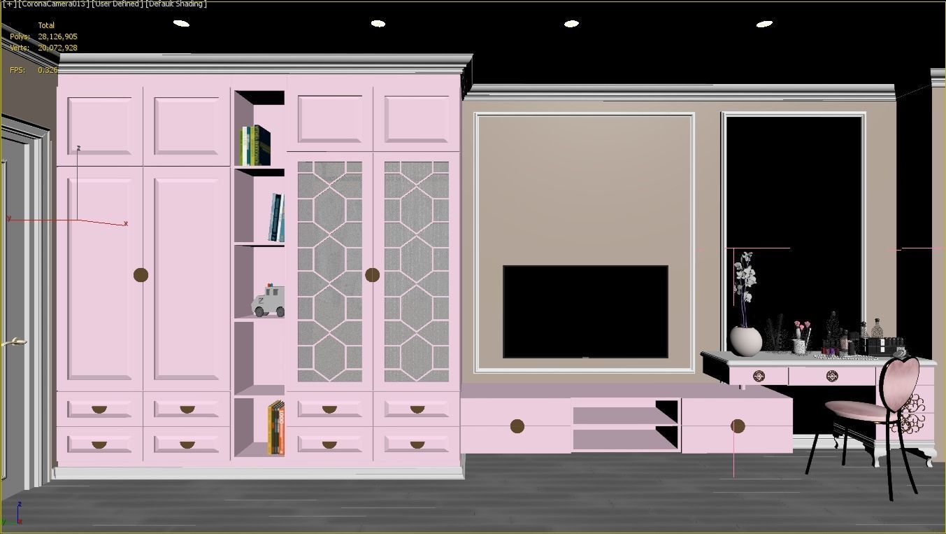 CLASSIC - Apartment interior 3D model_24