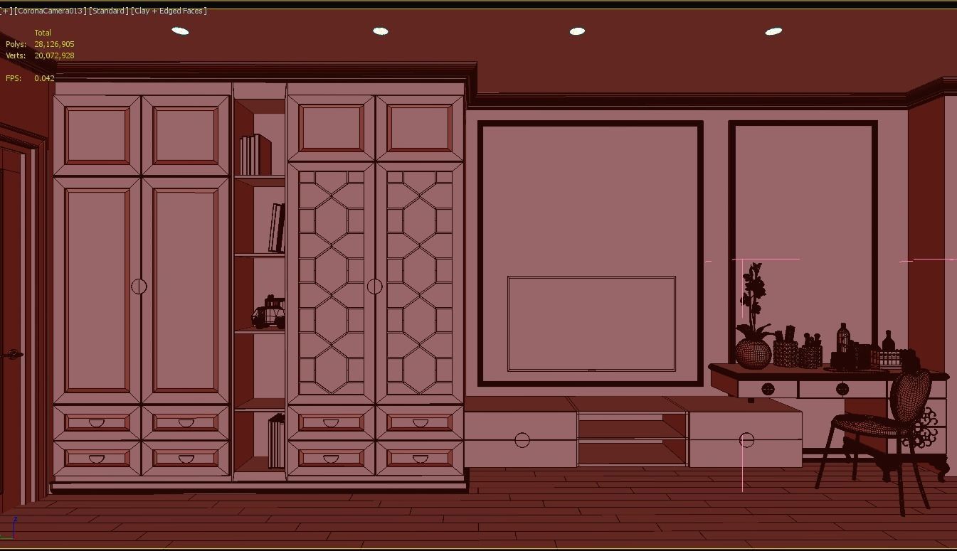 CLASSIC - Apartment interior 3D model_23