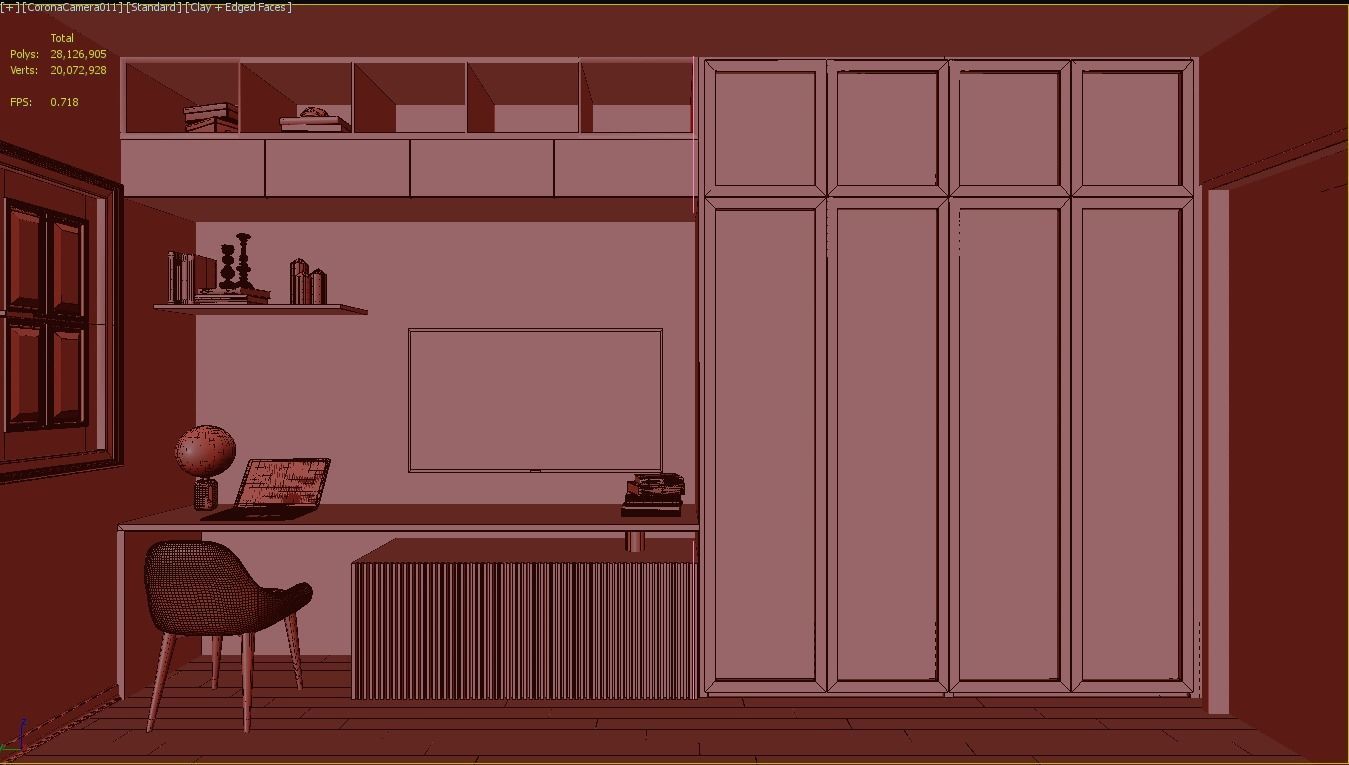 CLASSIC - Apartment interior 3D model_16