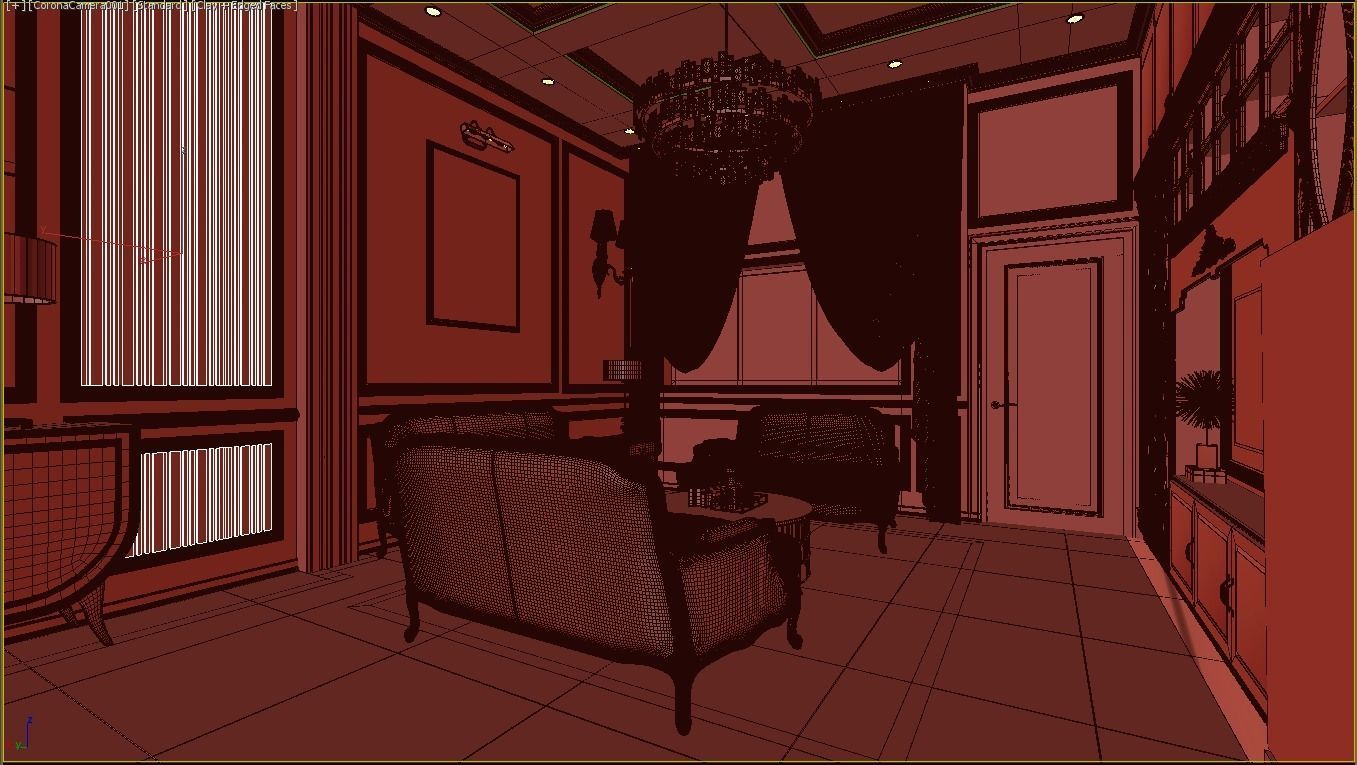 CLASSIC - Apartment interior 3D model_28