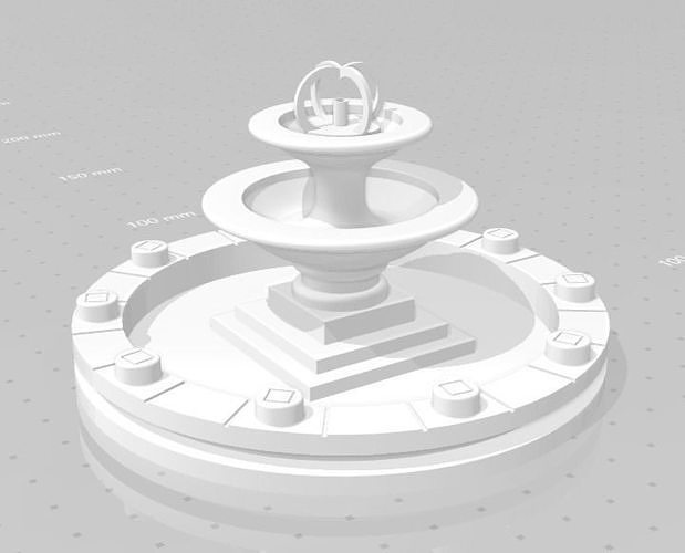 Fountain Free 3D print model