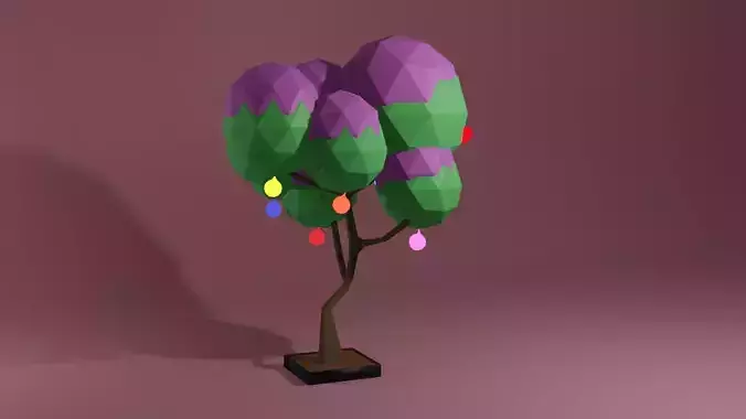 Tree 3D MODEL  easy