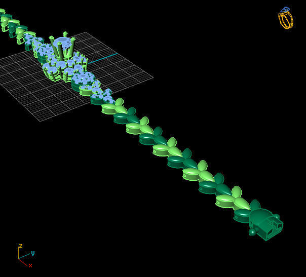 BRACELET diamond 3D print model_2