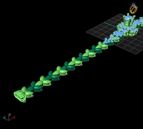 BRACELET diamond 3D print model_3