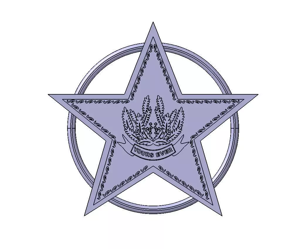 Hades Emblem Saint Seiya 3D print model_0