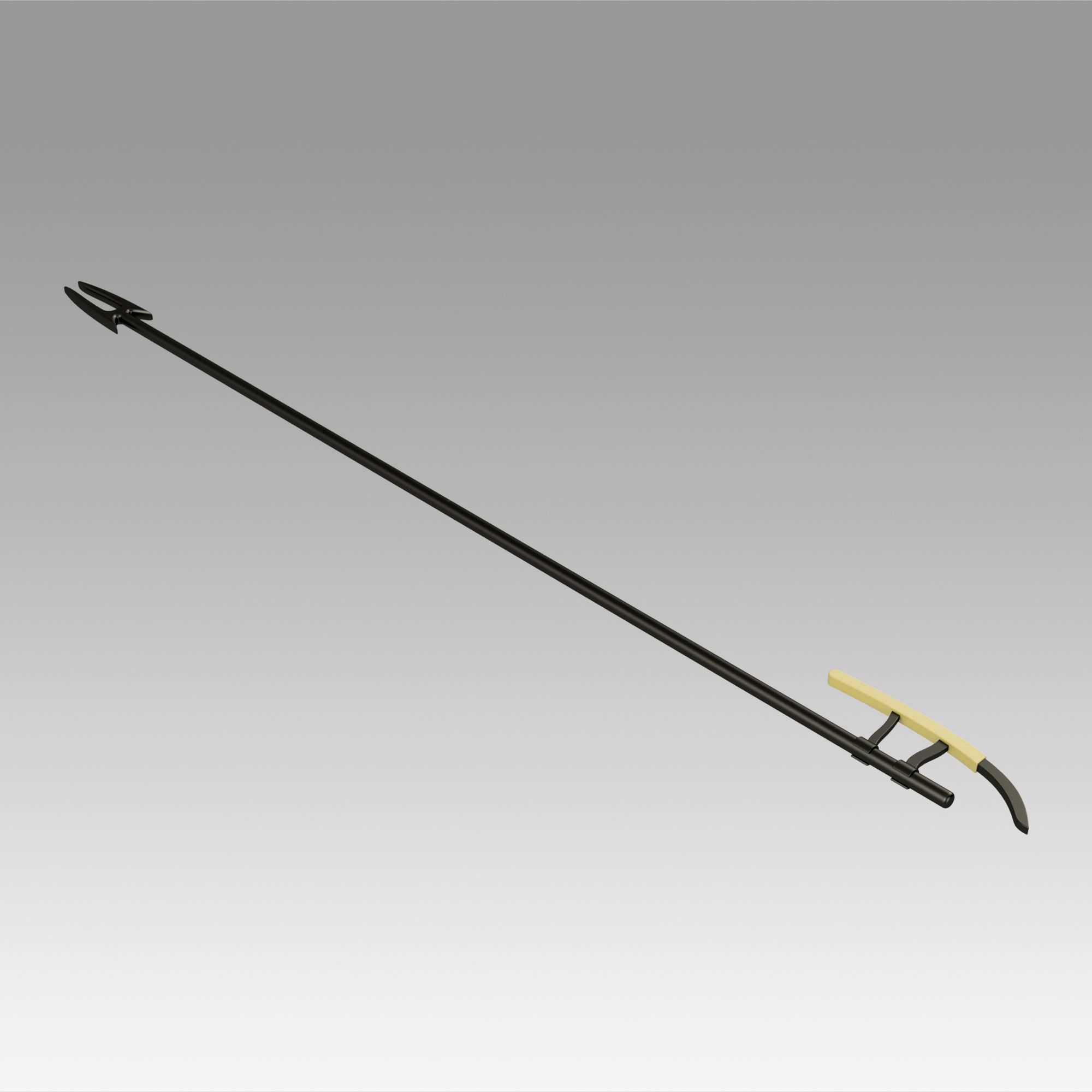 Arknights Beeswax Cosplay Weapon Prop replica  3D print model_4