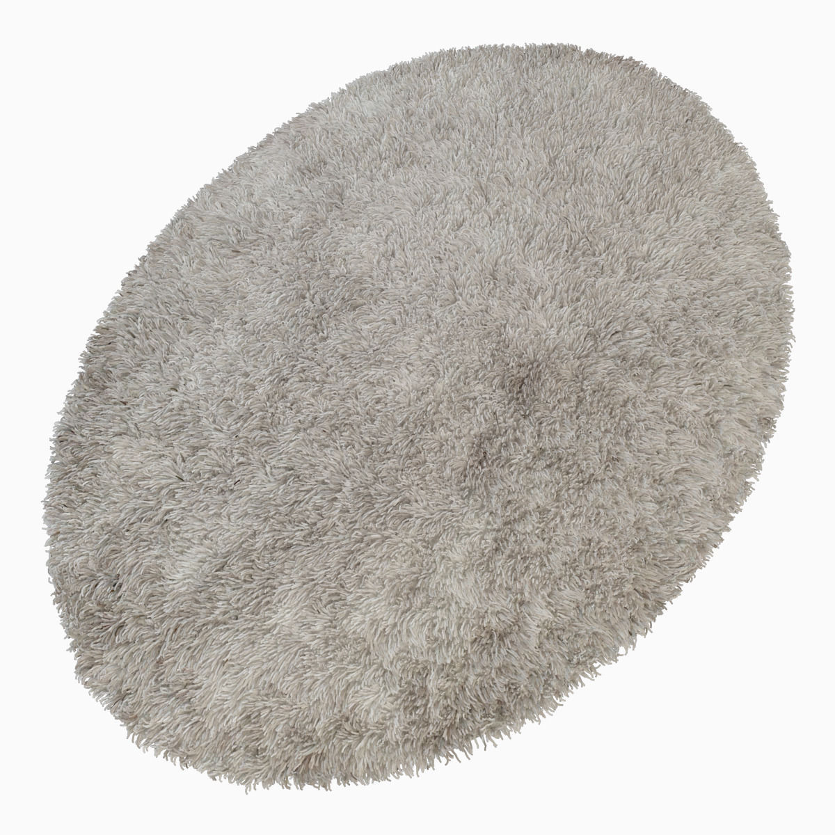 Carpet Grass H102-silver oval 3D model_1