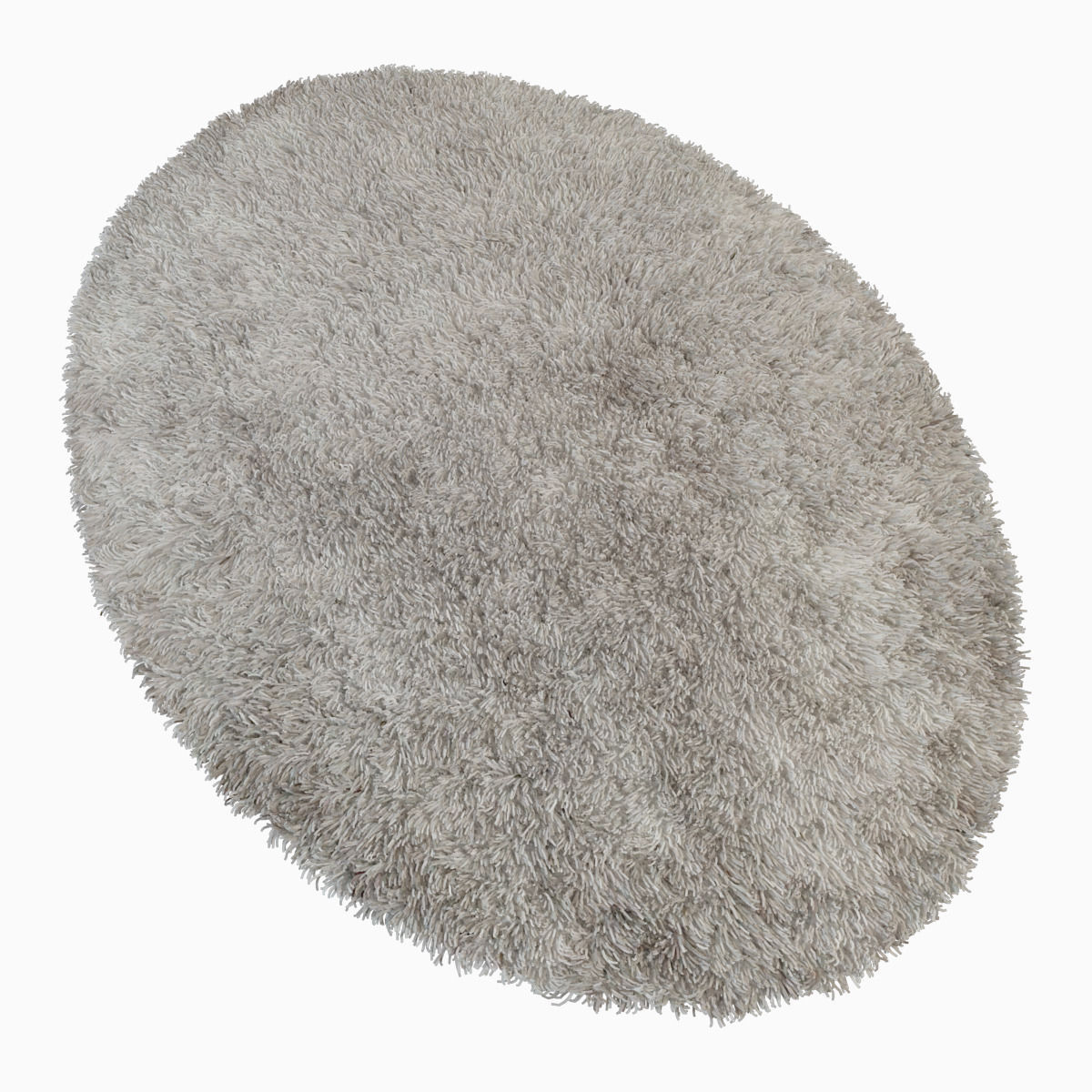 Carpet Grass H102-silver oval 3D model_2