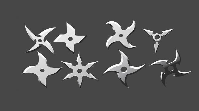 Download free STL file shuriken • 3D printing model ・ Cults