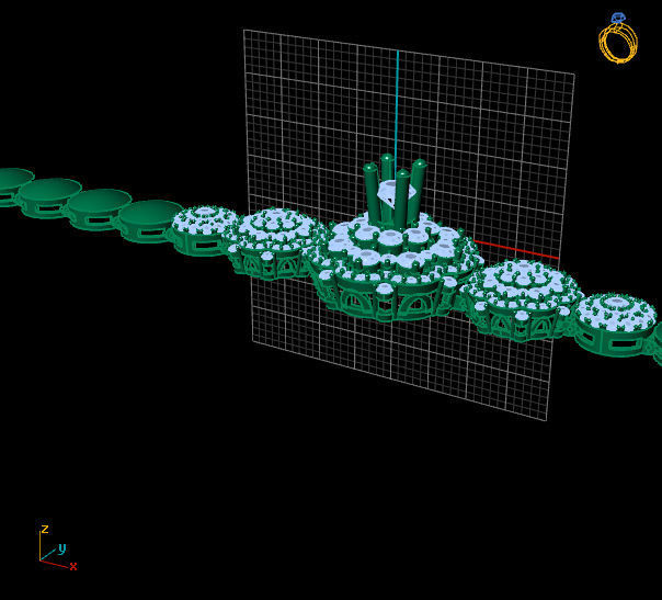 BRACELET diamond 3D print model_4