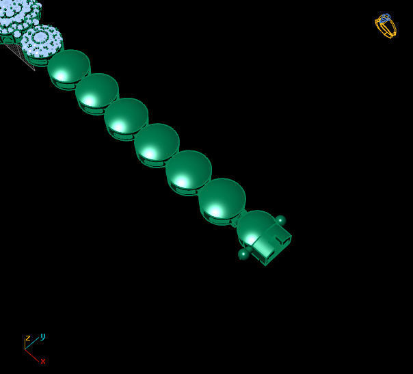 BRACELET diamond 3D print model_2