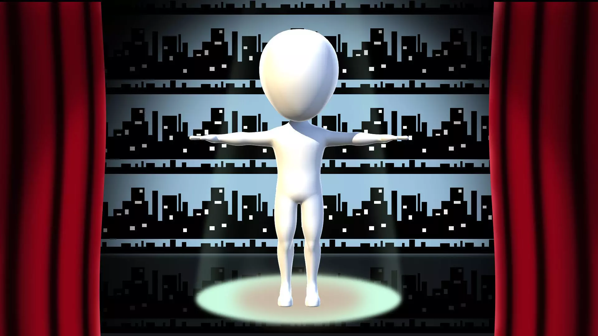 White Guy Free 3D model_0