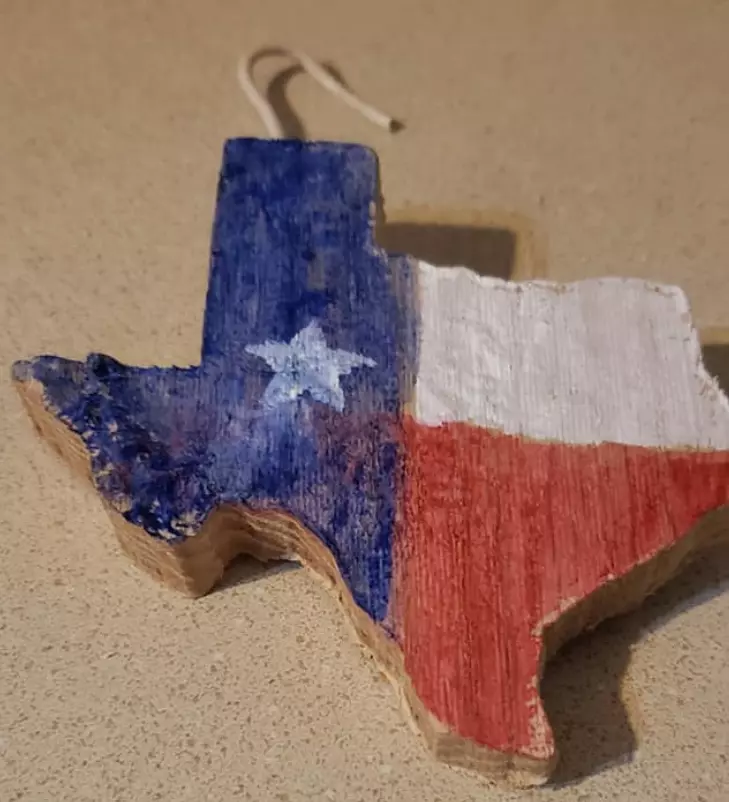 Topographical Texas ready for CNC cutting 3D print model_0