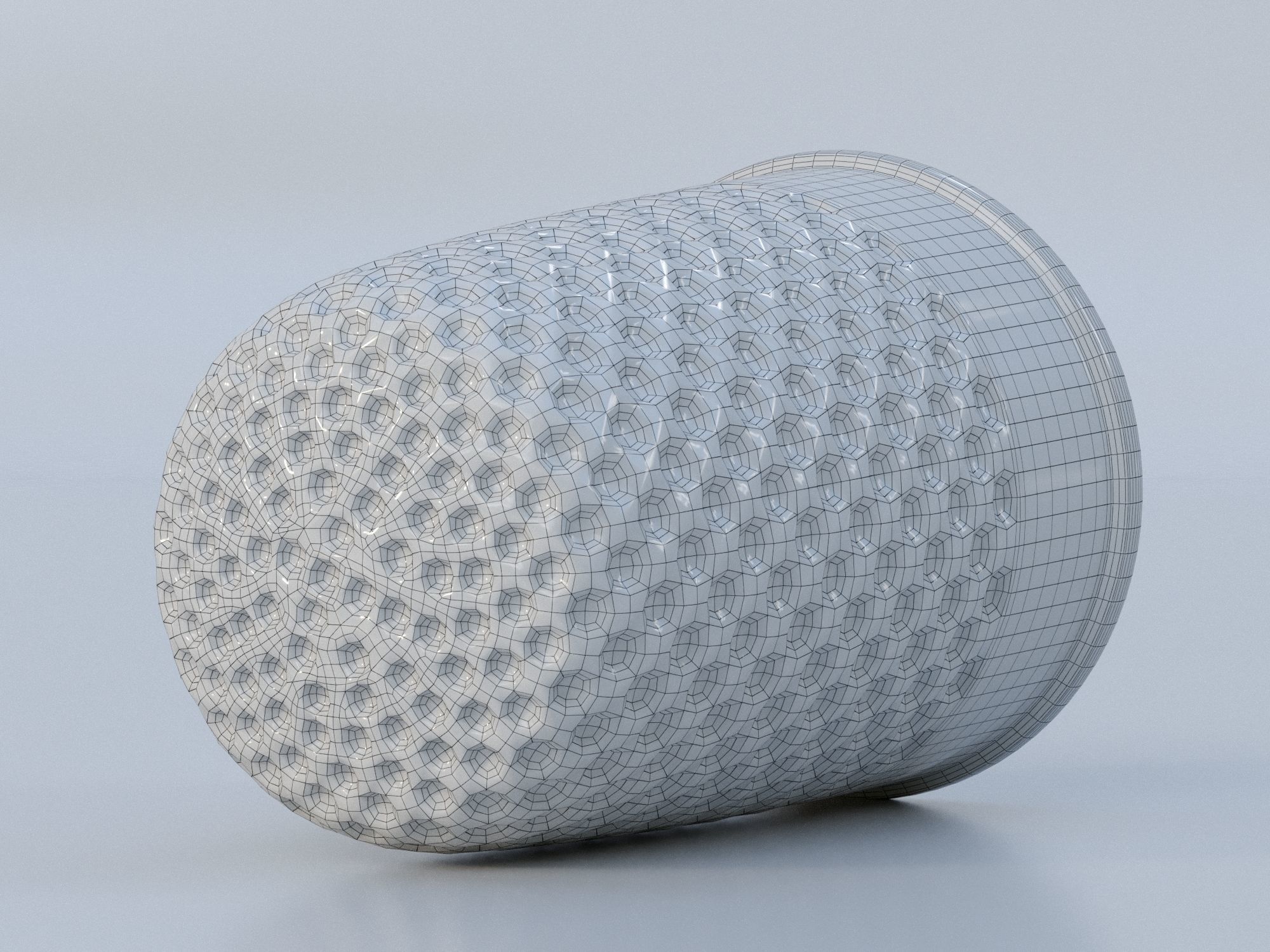 Thimble stainless steel 3D model_6