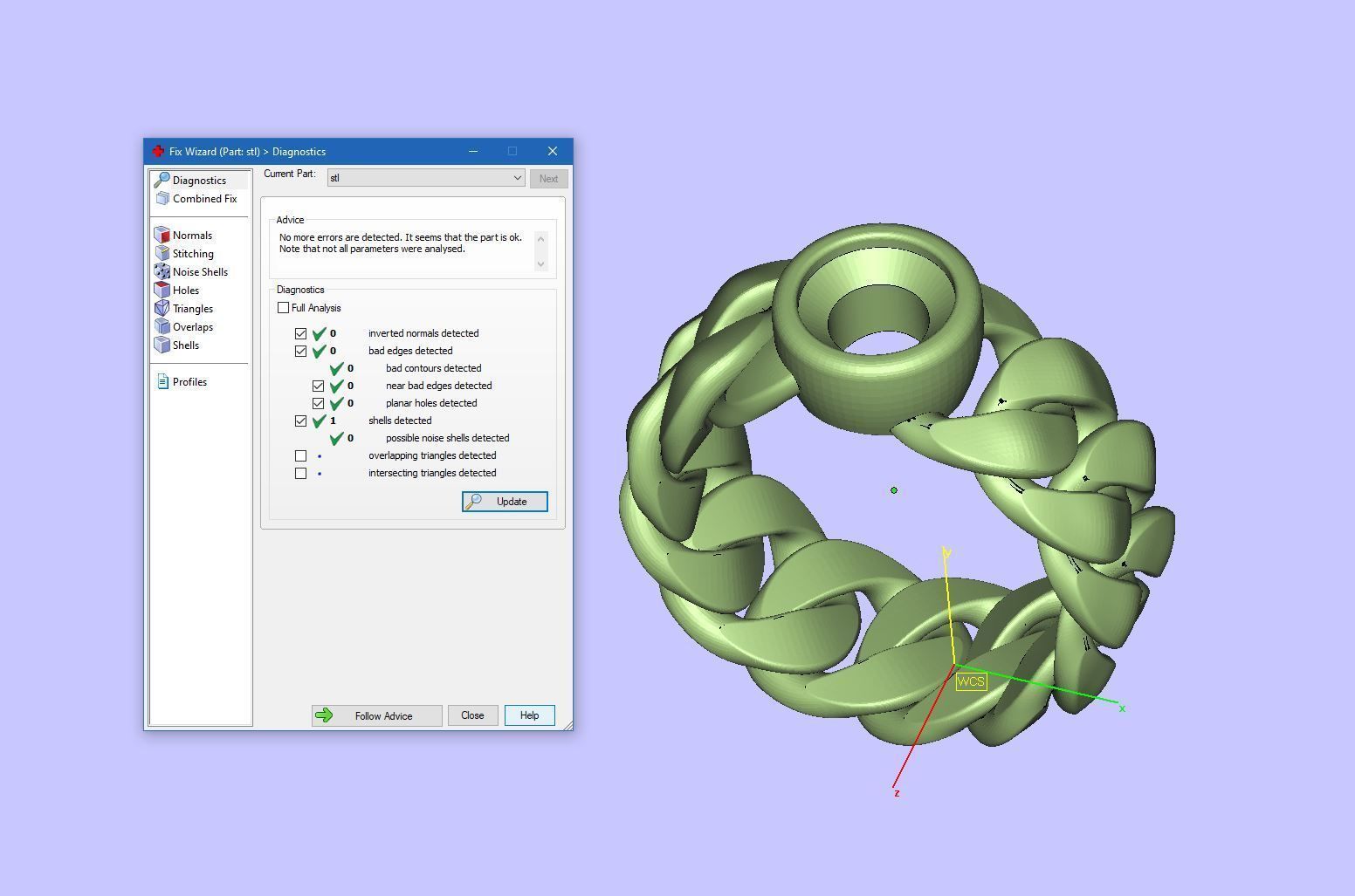 Gold N817 3D print model_4