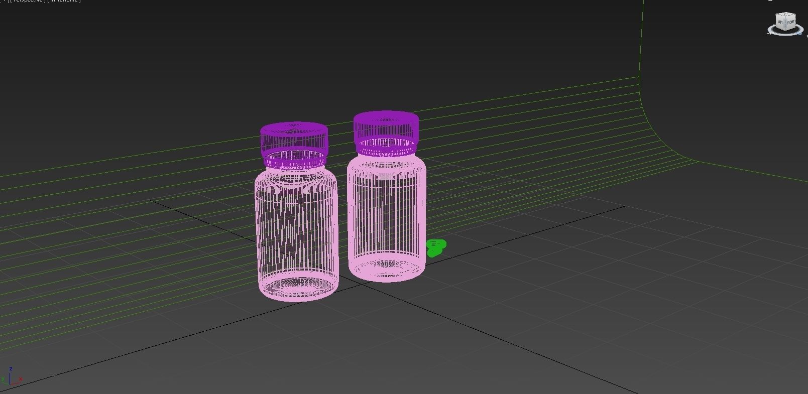 Plastic Bottle with pills 3D model_6