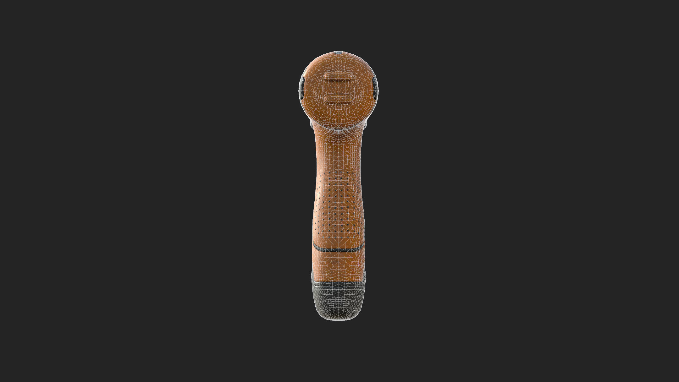 Cordless drill Low-poly 3D model_12