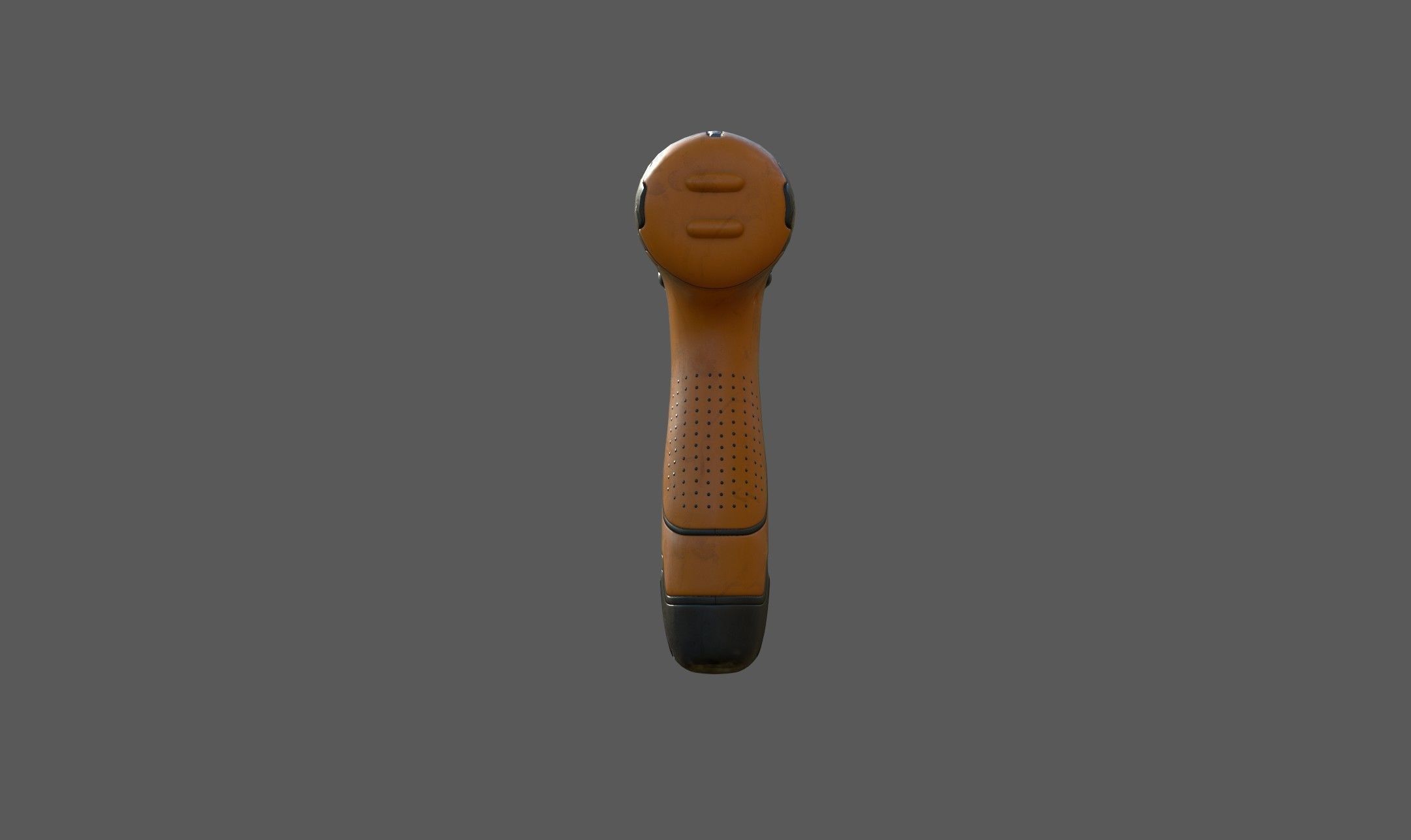 Cordless drill Low-poly 3D model_9