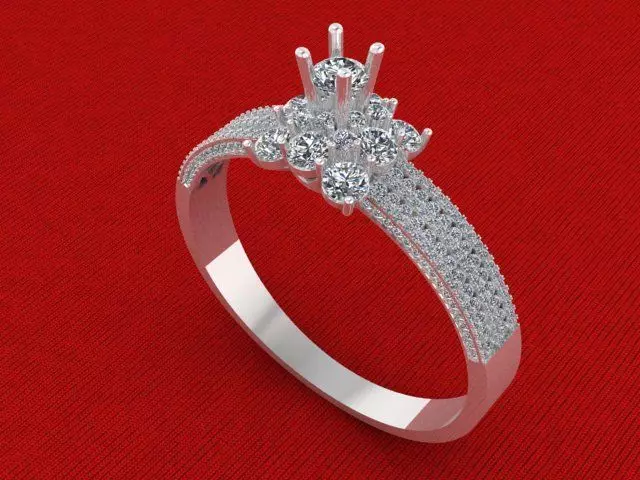 BRACELET diamond 3D print model_0