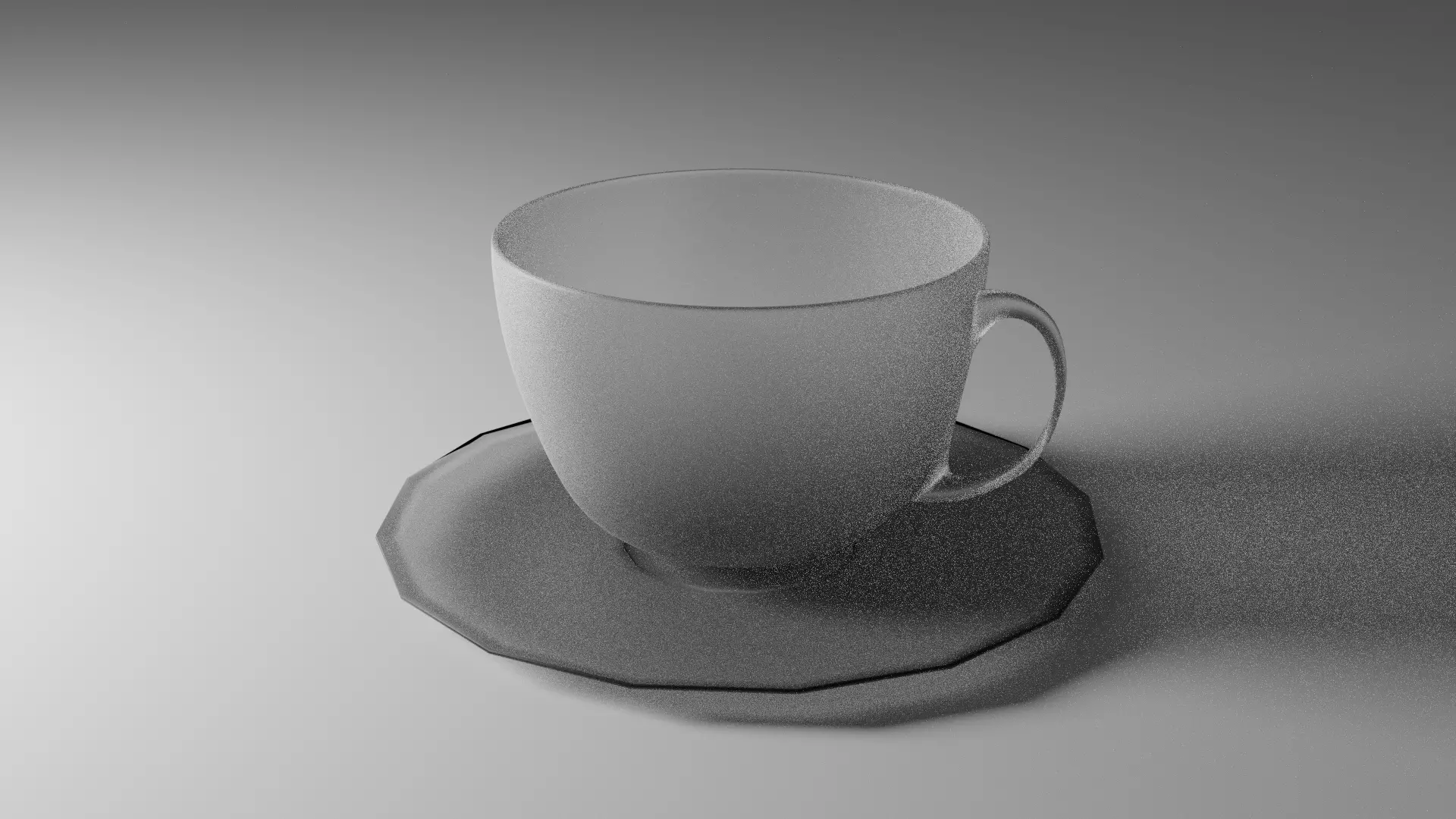 Transparent Tea Cup 3D Model 3D model_0