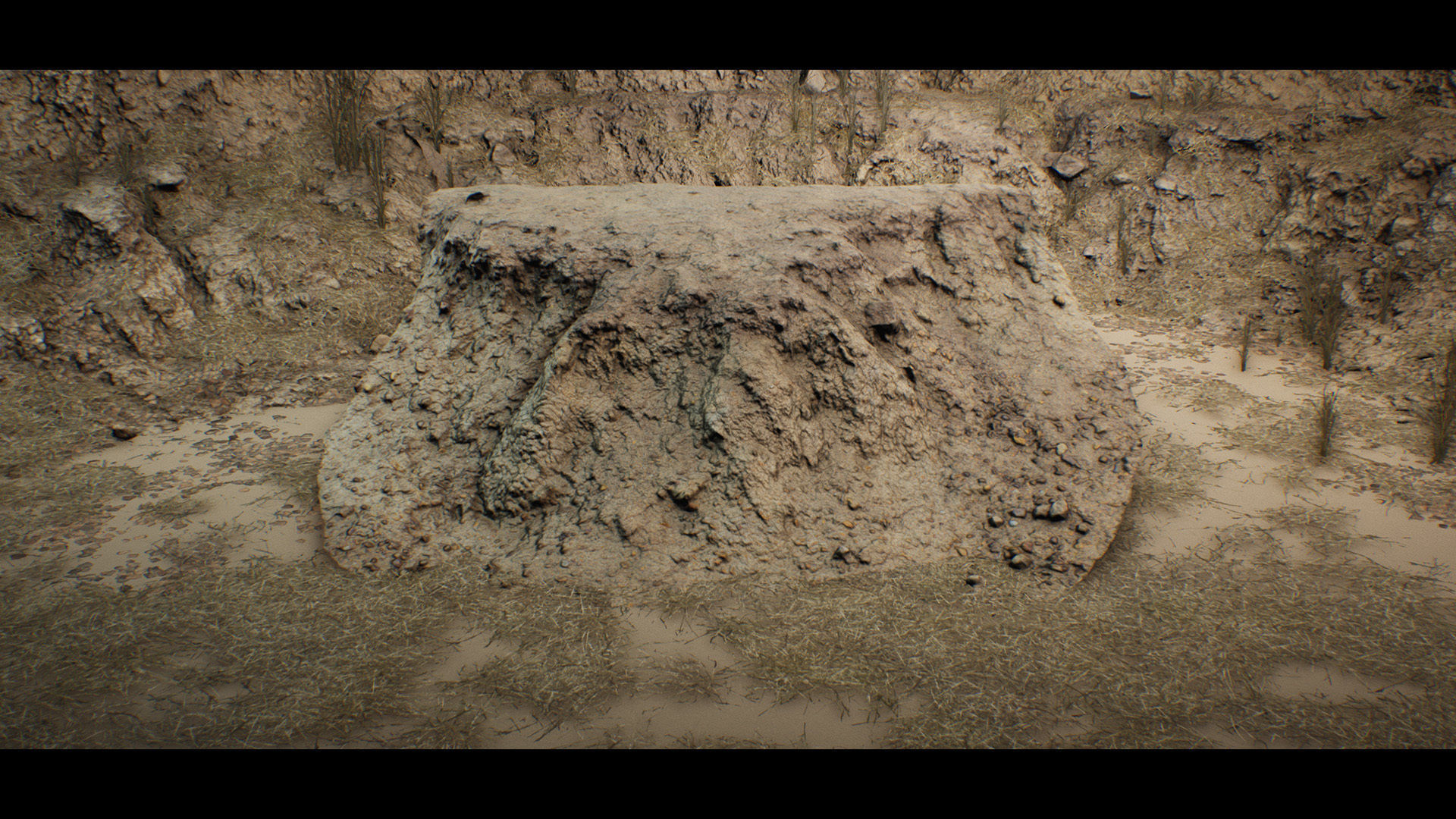 Desert Embankments - Photoscan Vol 4 Low-poly 3D model_11