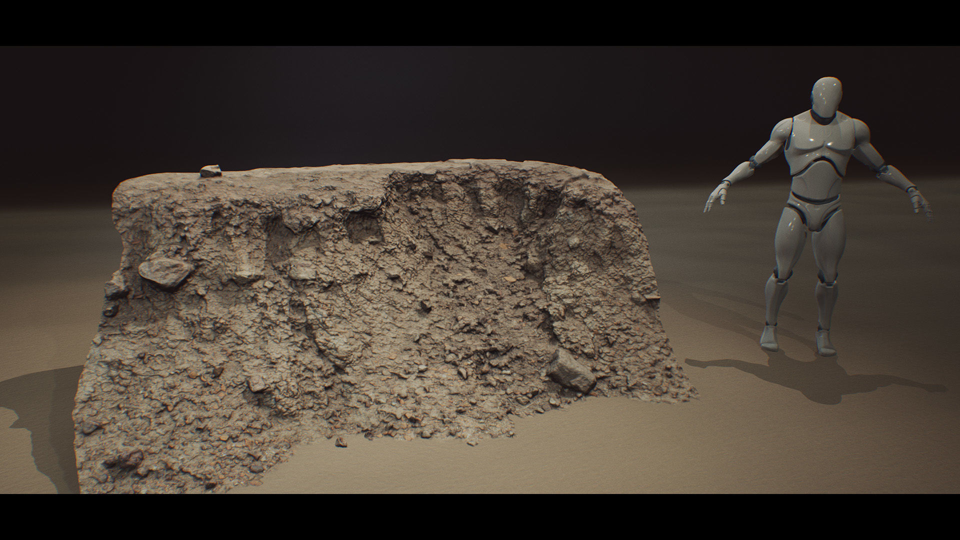 Desert Embankments - Photoscan Vol 4 Low-poly 3D model_14