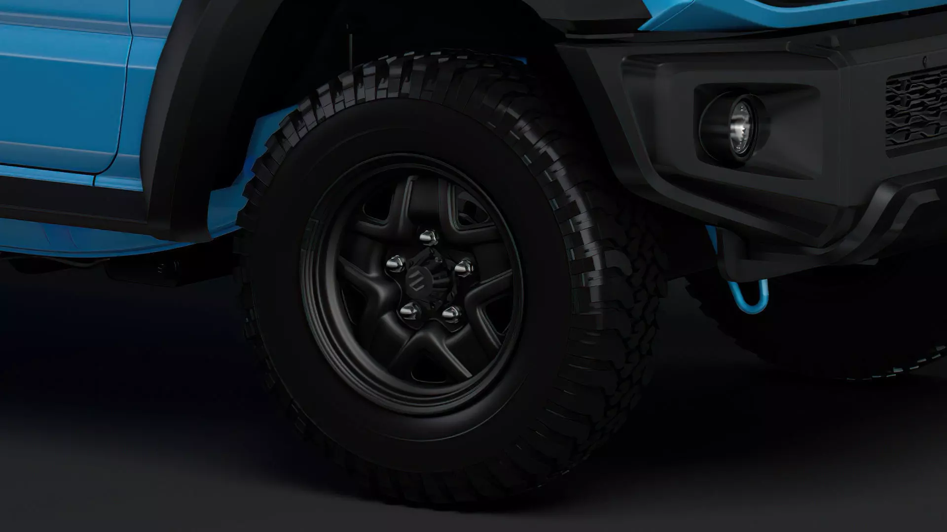 Suzuki Jimny Sierra JC 2019 wheel 3D model