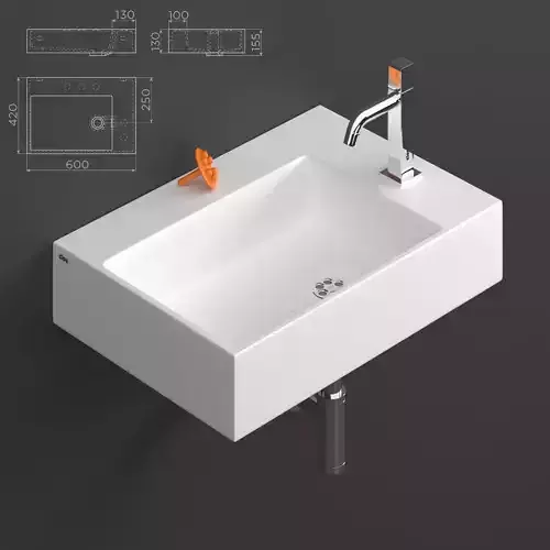 Clou FLUSH CL 02 13020 3D model