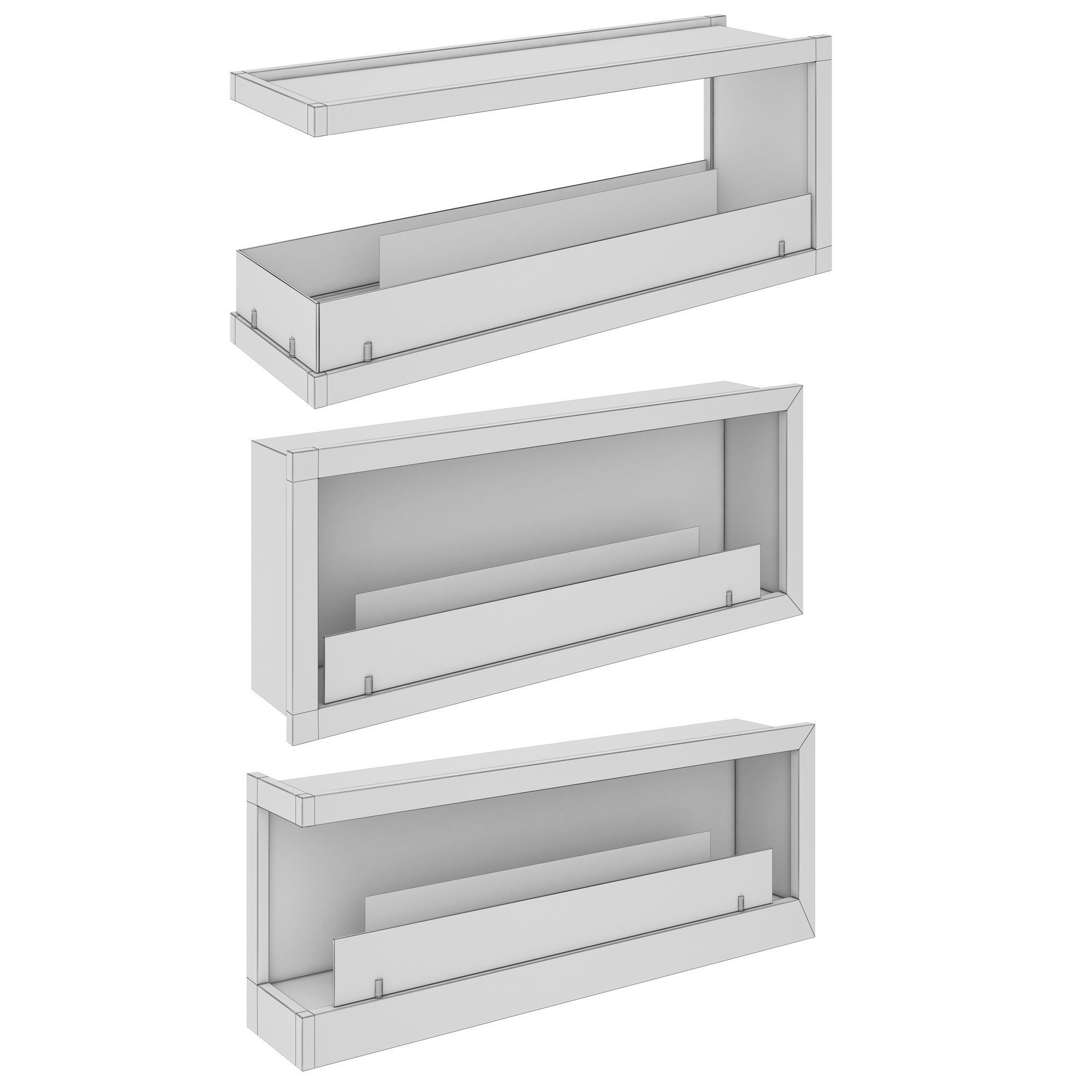 Bio fireplaces 2 3D model_1