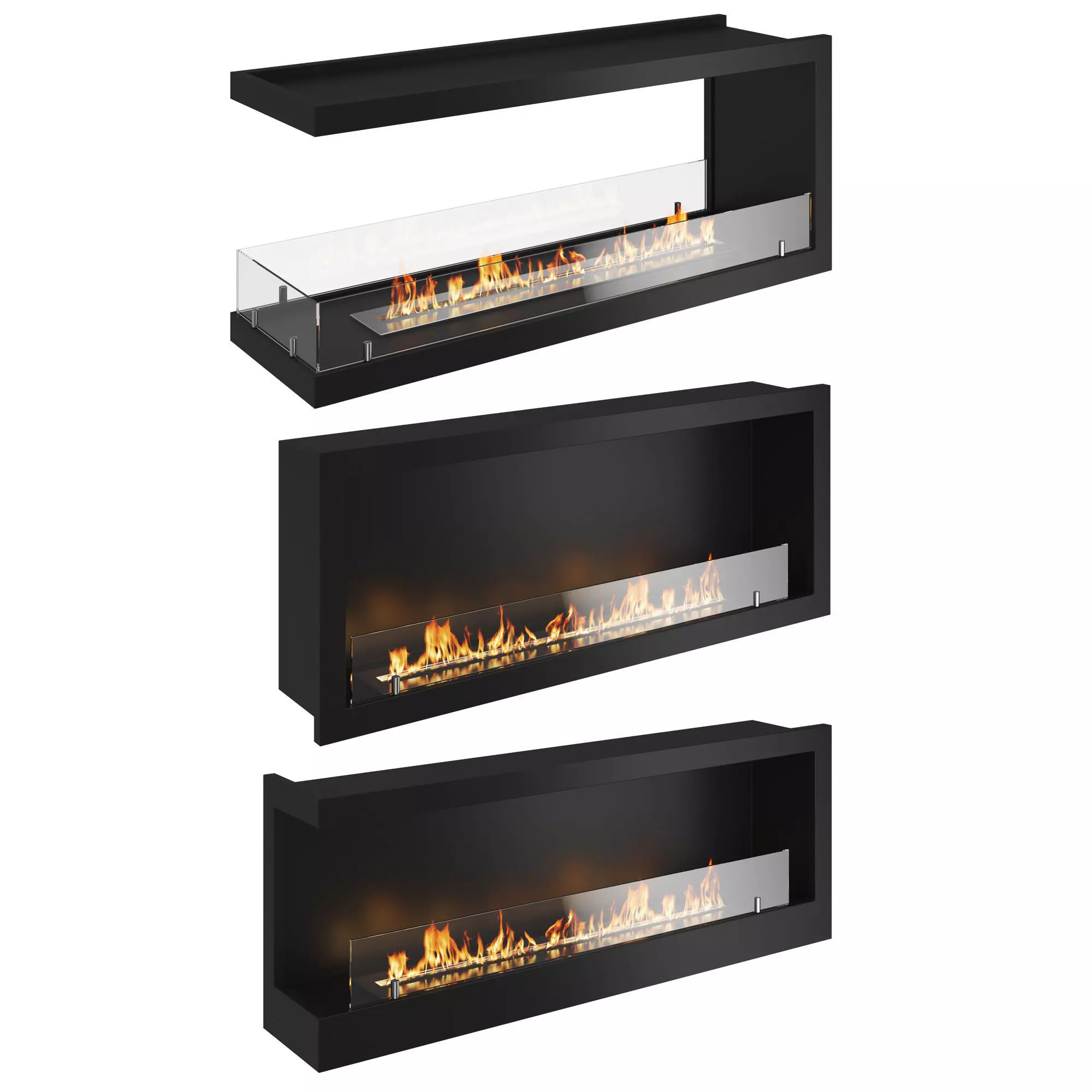 Bio fireplaces 2 3D model_0