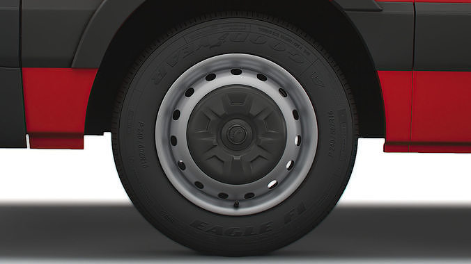 Vauxhall Movano 2020 wheel 3D model