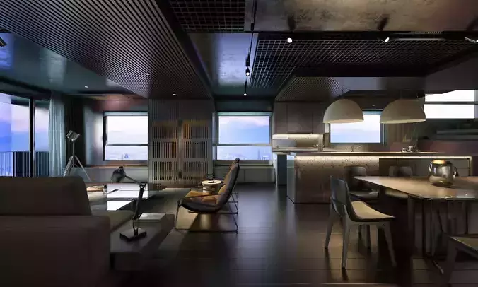 2 AQU Livingroom Interior O2