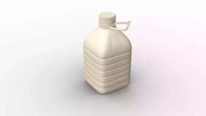 Plastic bottle 3D model