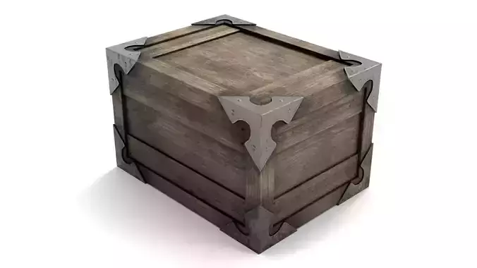 Ancient Wooden Box 2