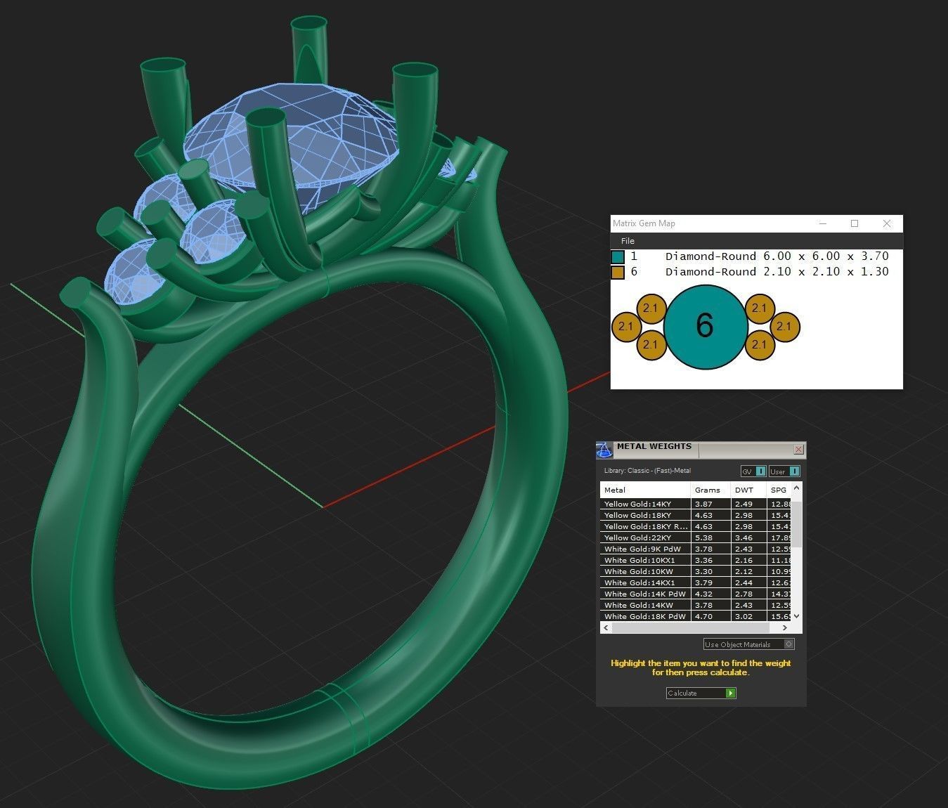 Ring 43 3D print model_9