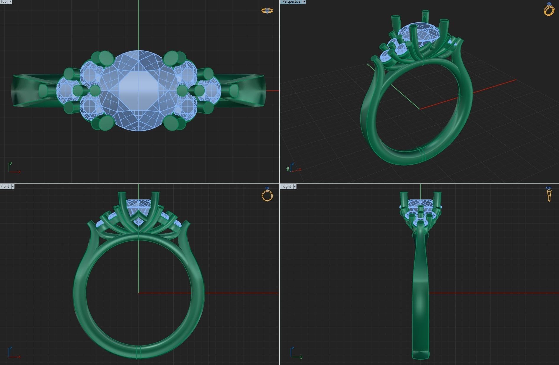 Ring 43 3D print model_5