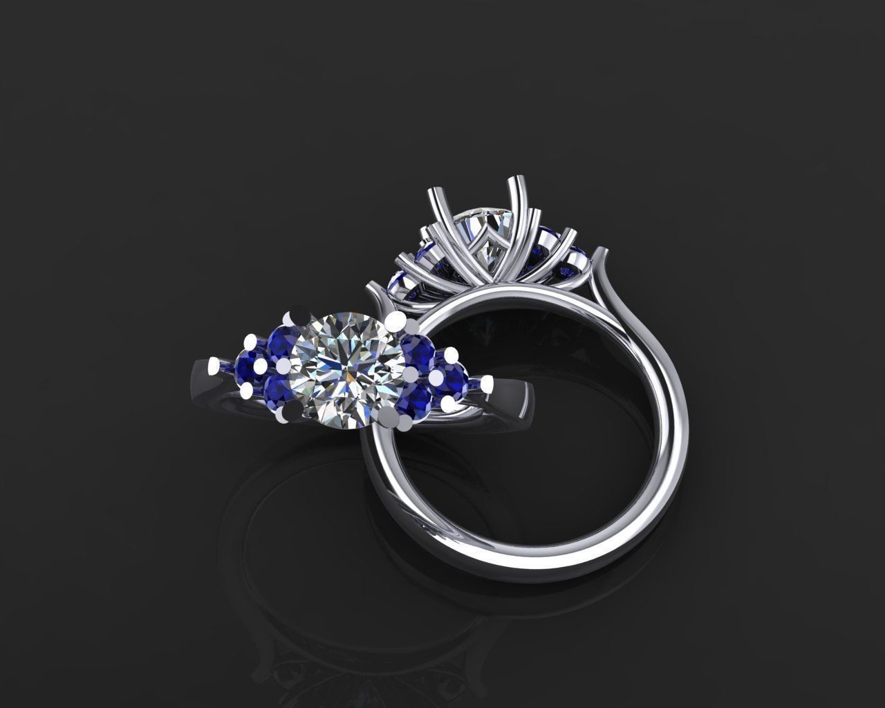 Ring 43 3D print model_4