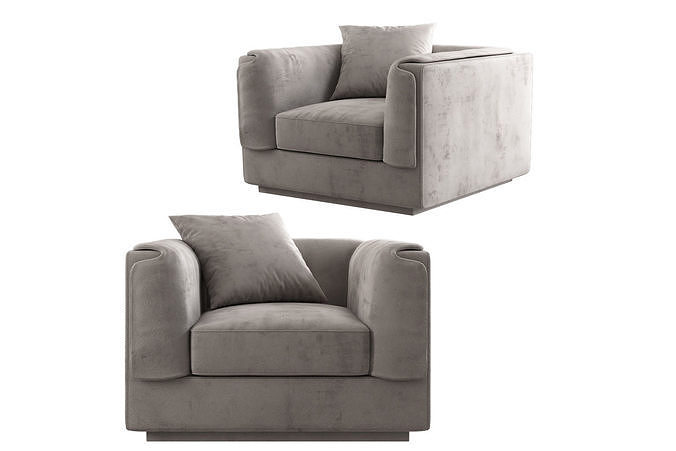 Flou Gentleman ARMCHAIR 3D model