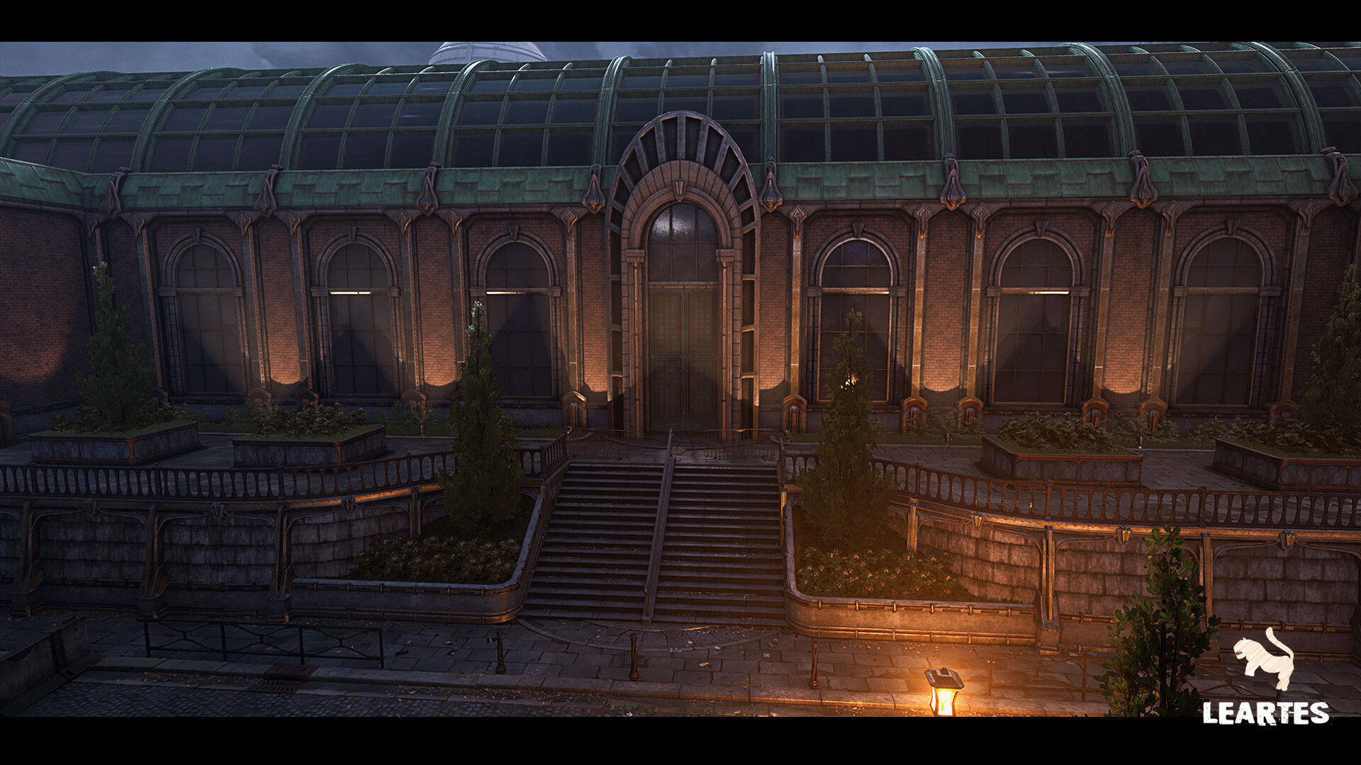 The Rally Point Environment Unreal Engine 4  Low-poly 3D model_8