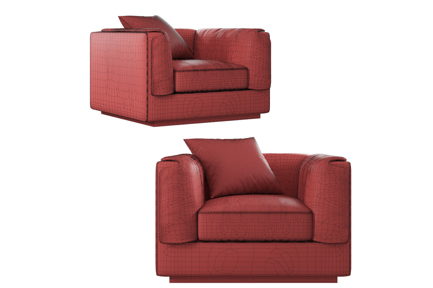 Flou Gentleman Pack 3D Model Collection_7