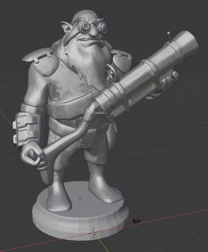 Dota 2 - Sniper Chess Figure Free 3D print model_0