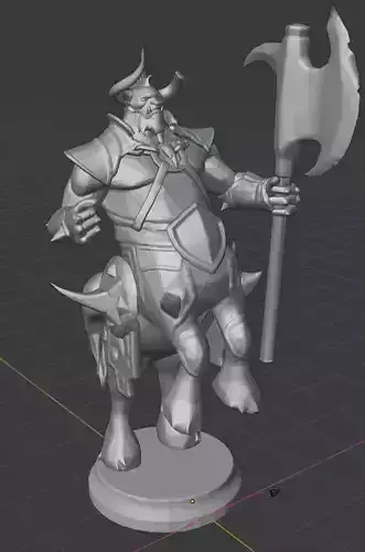 Dota 2 - Centaur Chess Figure
